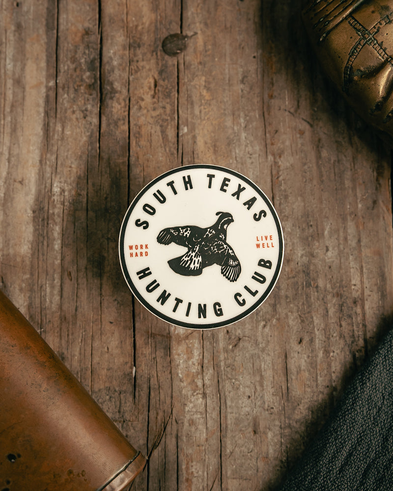 Sticker | South Texas Hunting Club Quail | Manready Mercantile