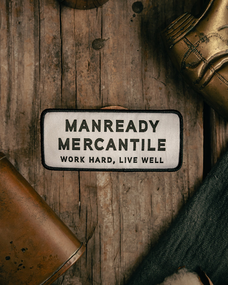 Patch | Manready Mercantile | White + Black | Manready Mercantile