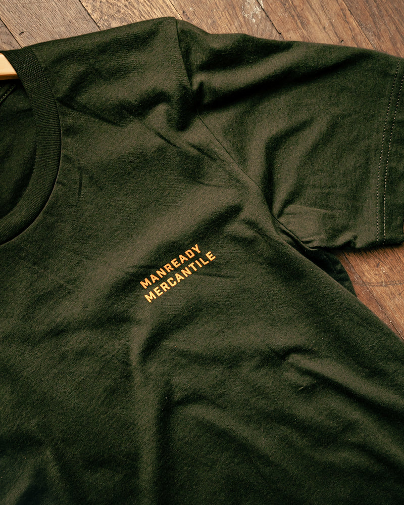 Graphic Tee | South Texas Hunting Club | Dark Olive | Manready Mercantile