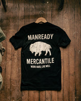 Graphic Tee | Big Bison | Black | Royal Apparel x Manready Mercantile