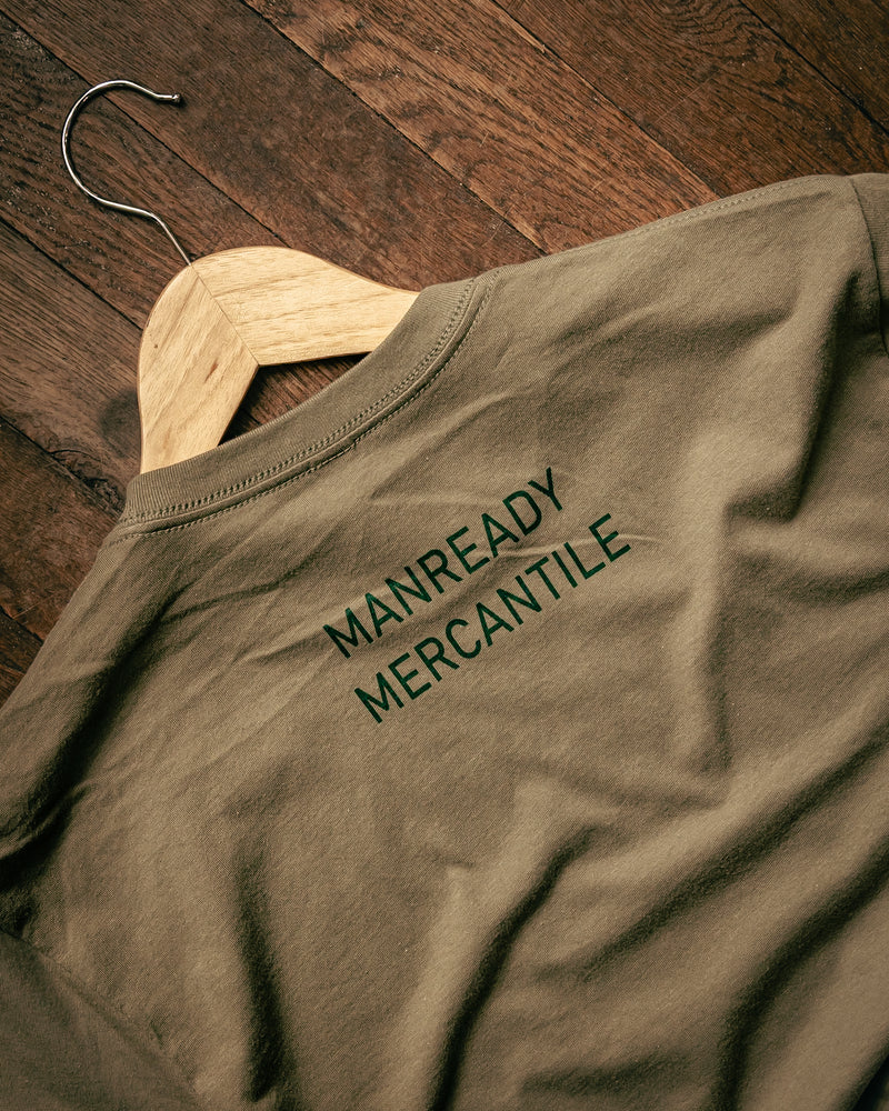 Graphic Tee | Field & Gear | Light Olive | Manready Mercantile