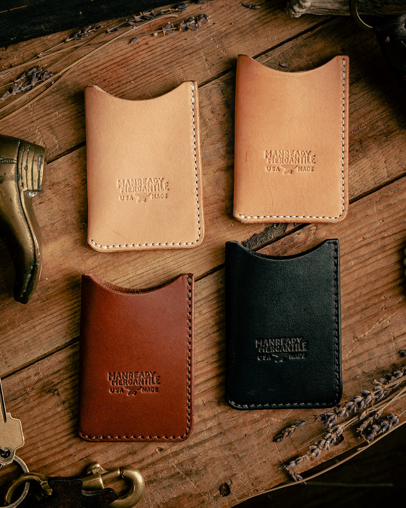 One Pocket Card Holder | Manready Mercantile