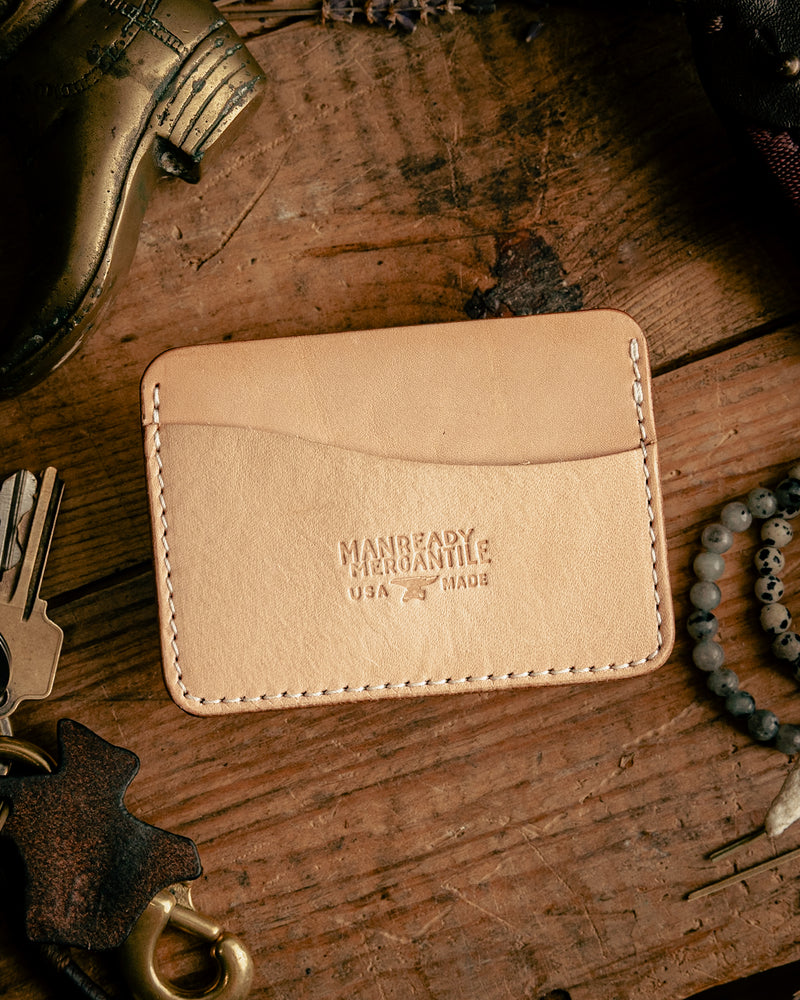 Two Pocket Card Wallet | Manready Mercantile