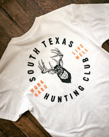Graphic Pocket Tee | South Texas Hunting Club | White | Manready Mercantile
