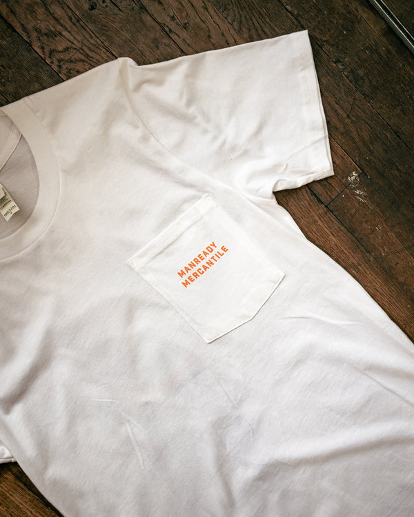 Graphic Pocket Tee | South Texas Fishing Club | White | Manready Mercantile