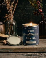 Gone Fishing Candle | Manready Mercantile
