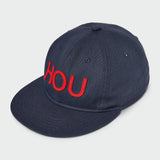 Houston Canvas Vintage Flatbill | Navy/Red | Sandlot Goods