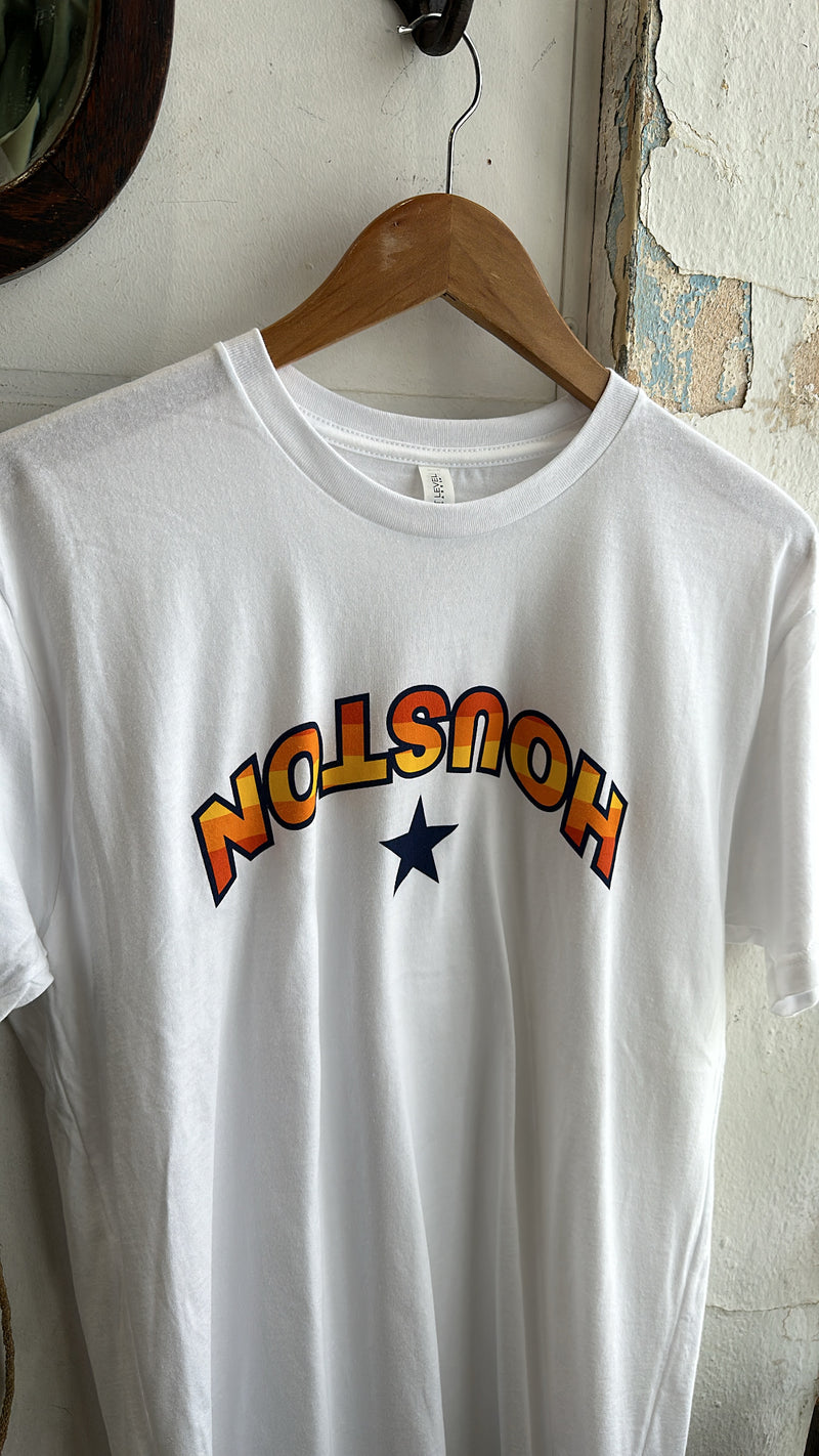 Graphic Tee | Upside Down Retro Houston | Manready Mercantile