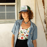 Easy Does It Hat | White + Green | Sendero Provisions Co.