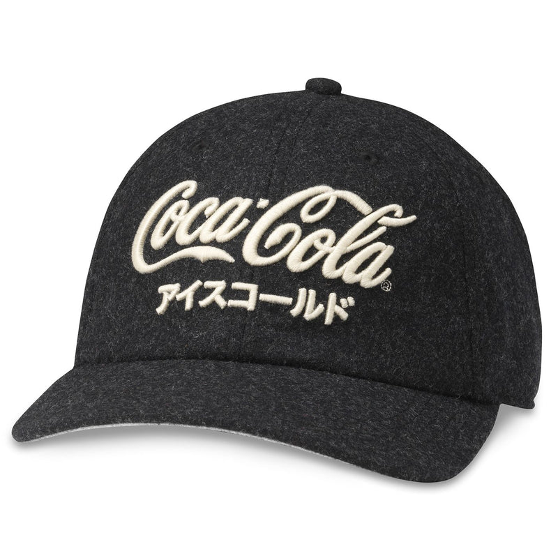 Coca Cola Japanese Archive Legend Hat | Heather Grey | American Needle