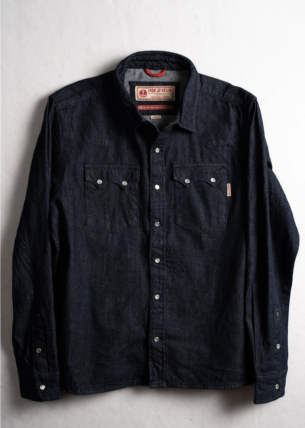 Turner Shirt | Indigo | Iron & Resin