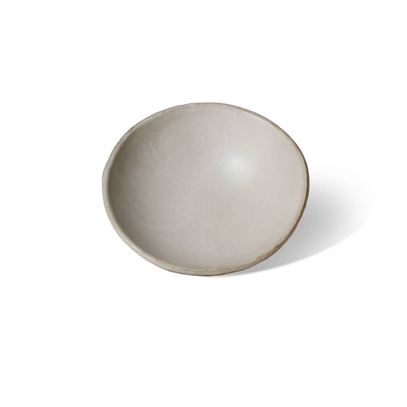 Ceramic Smudging Bowl | Light Grey | Cedar and Myrrh