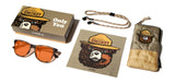 Trail Sunglasses | Matte Tortoise: HD Plus Polarized Amber | Smokey Bear x CAMP