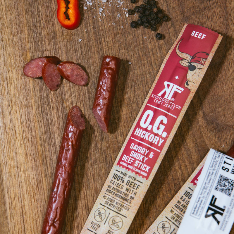 O.G. Hickory Beef Stick | Righteous Felon