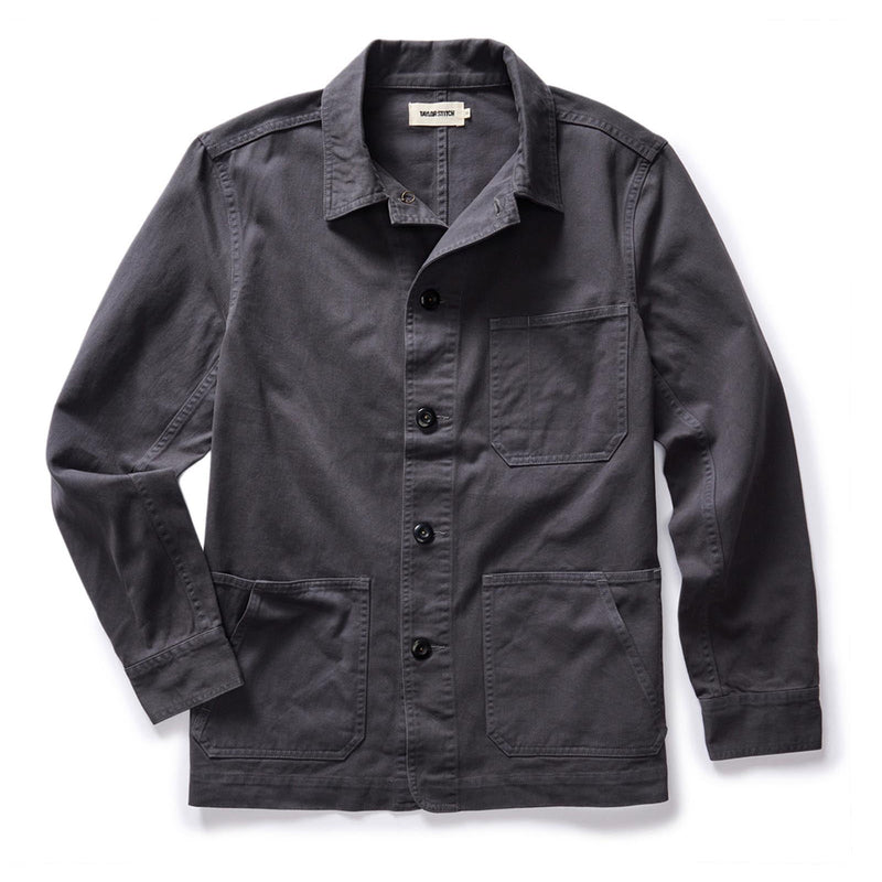 Ojai Chore Coat | Organic Charcoal | Taylor Stitch