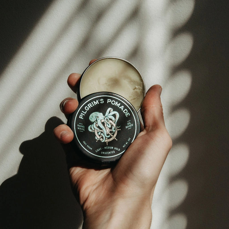 Pilgrim's Vegan Pomade | Unscented | Brooklyn Grooming