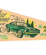 Genuine Billy Strings Pennant | Billy Strings x Oxford Pennant