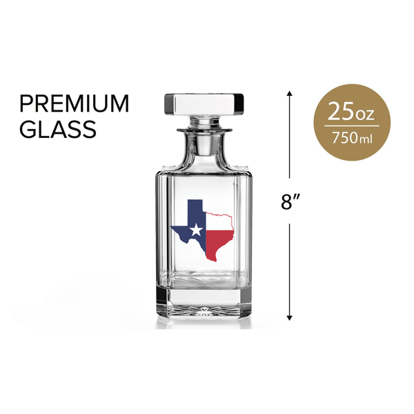 Texas Flag Decanter | Old Southern Brass