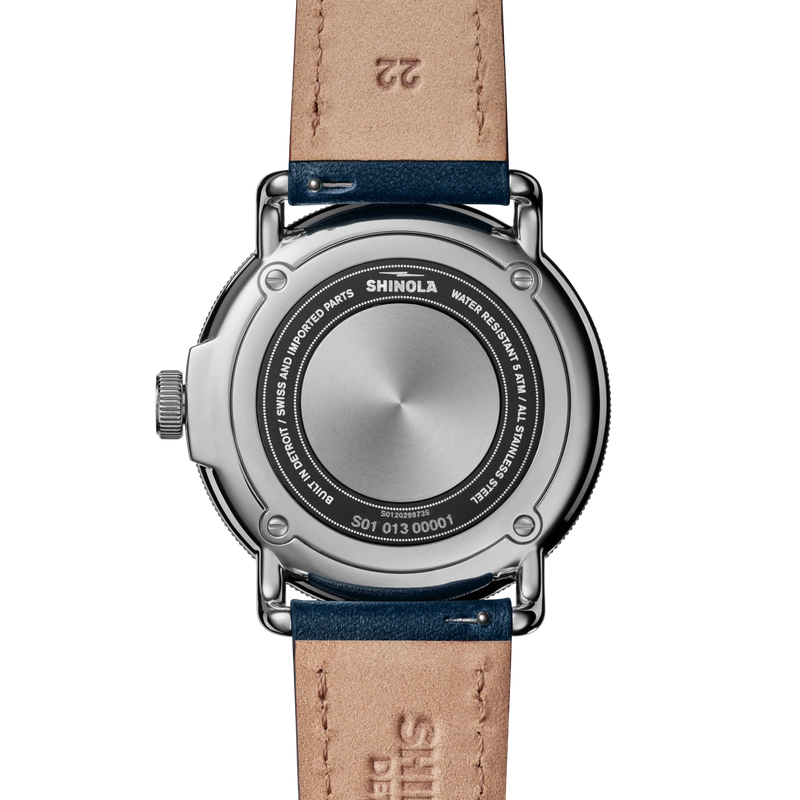 The Canfield C56 43mm | Navy | Shinola Detroit