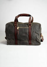 Waxed Canvas Weekender Bag | Iron & Resin