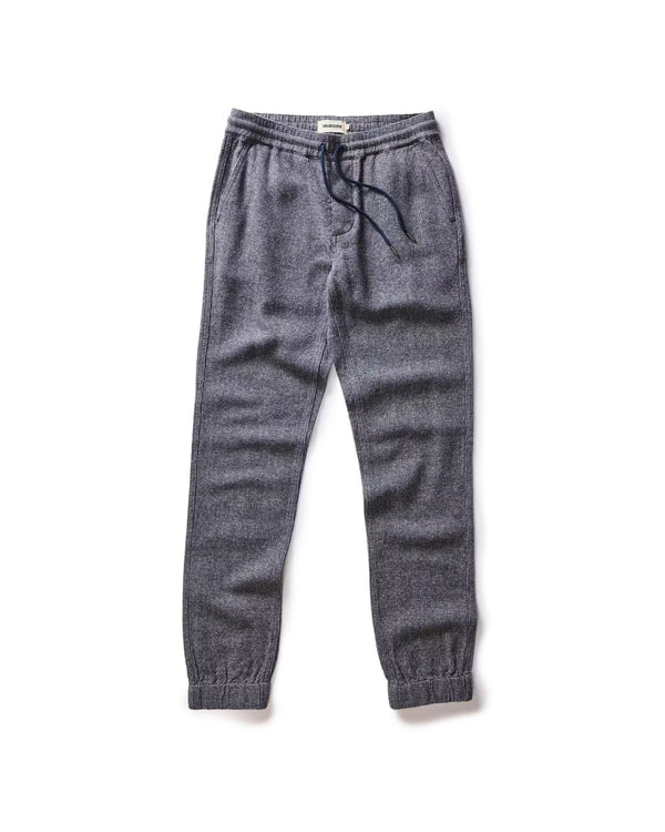 The Apres Pant | Navy Linen Tweed | Taylor Stitch
