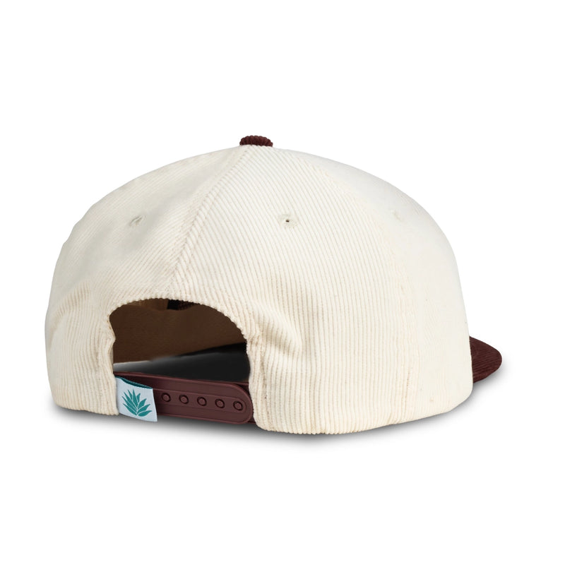 Del Oeste Hat | Cream + Maroon | Sendero Provisions Co.