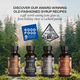 Old Fashioned Cocktail Syrup Sample Set | Strongwater