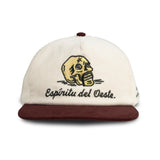 Del Oeste Hat | Cream + Maroon | Sendero Provisions Co.