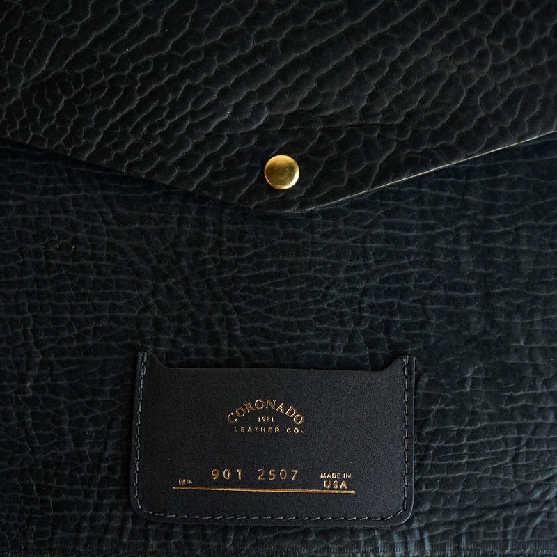 Bison Executive Folio No. 901 | Black | Coronado Leather