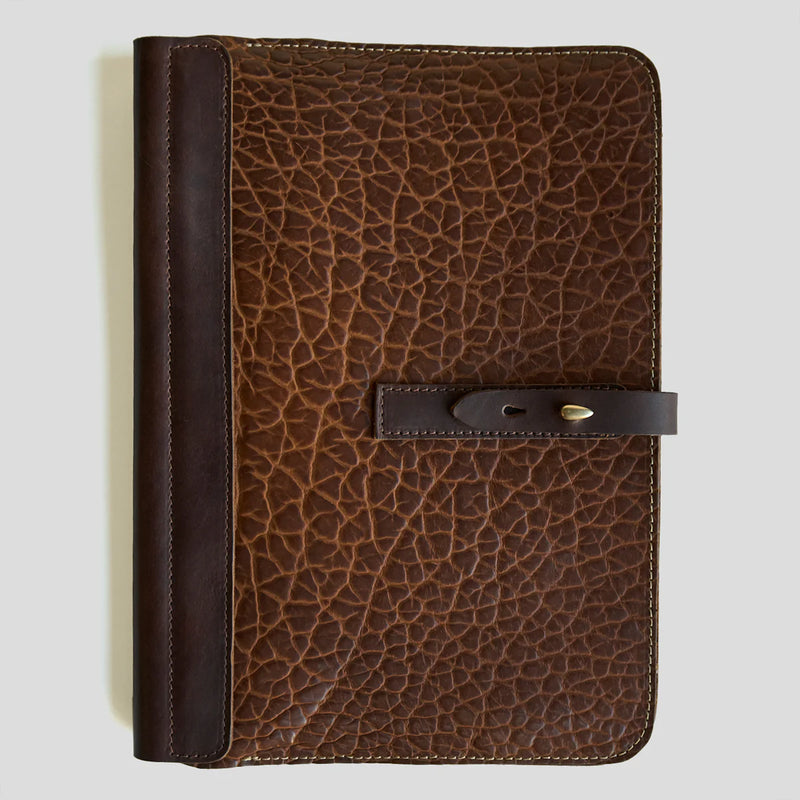 Bison Executive Folio No. 901 | Walnut | Coronado Leather