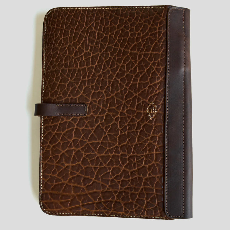 Bison Executive Folio No. 901 | Walnut | Coronado Leather