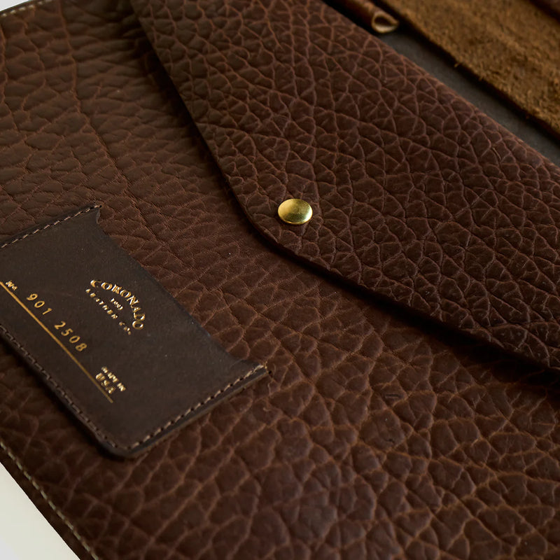 Bison Executive Folio No. 901 | Walnut | Coronado Leather