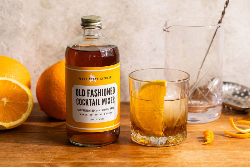 Old Fashioned Cocktail Syrup | Wood Stove Kitchen