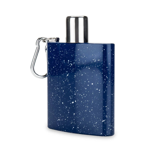 Enamel Carabiner Camping Flask | Foster & Rye