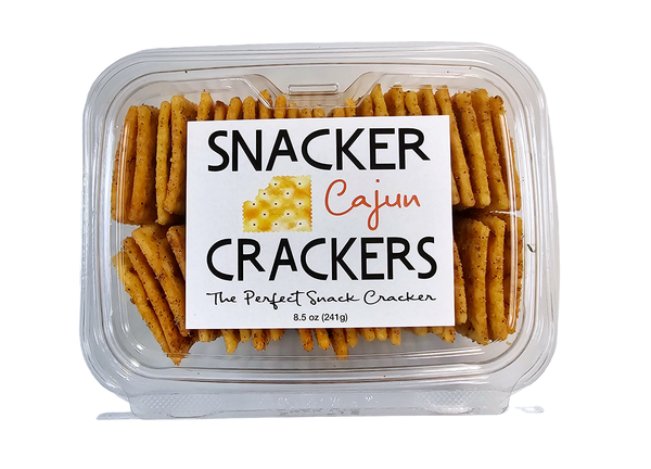 Saltine Crackers | Cajun | Snacker Crackers