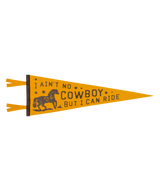 I Ain't No Cowboy But I Can Ride Pennant • Jason Isbell x Oxford Pennant