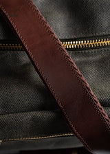 Waxed Canvas Weekender Bag | Iron & Resin