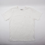 13 oz Pocket Tee | White | Freenote Cloth