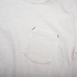 13 oz Pocket Tee | White | Freenote Cloth