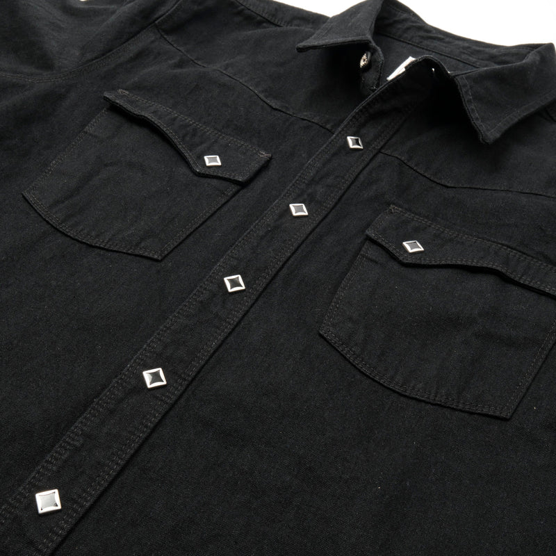 Calico Shirt | 9 oz Black Denim | Freenote Cloth