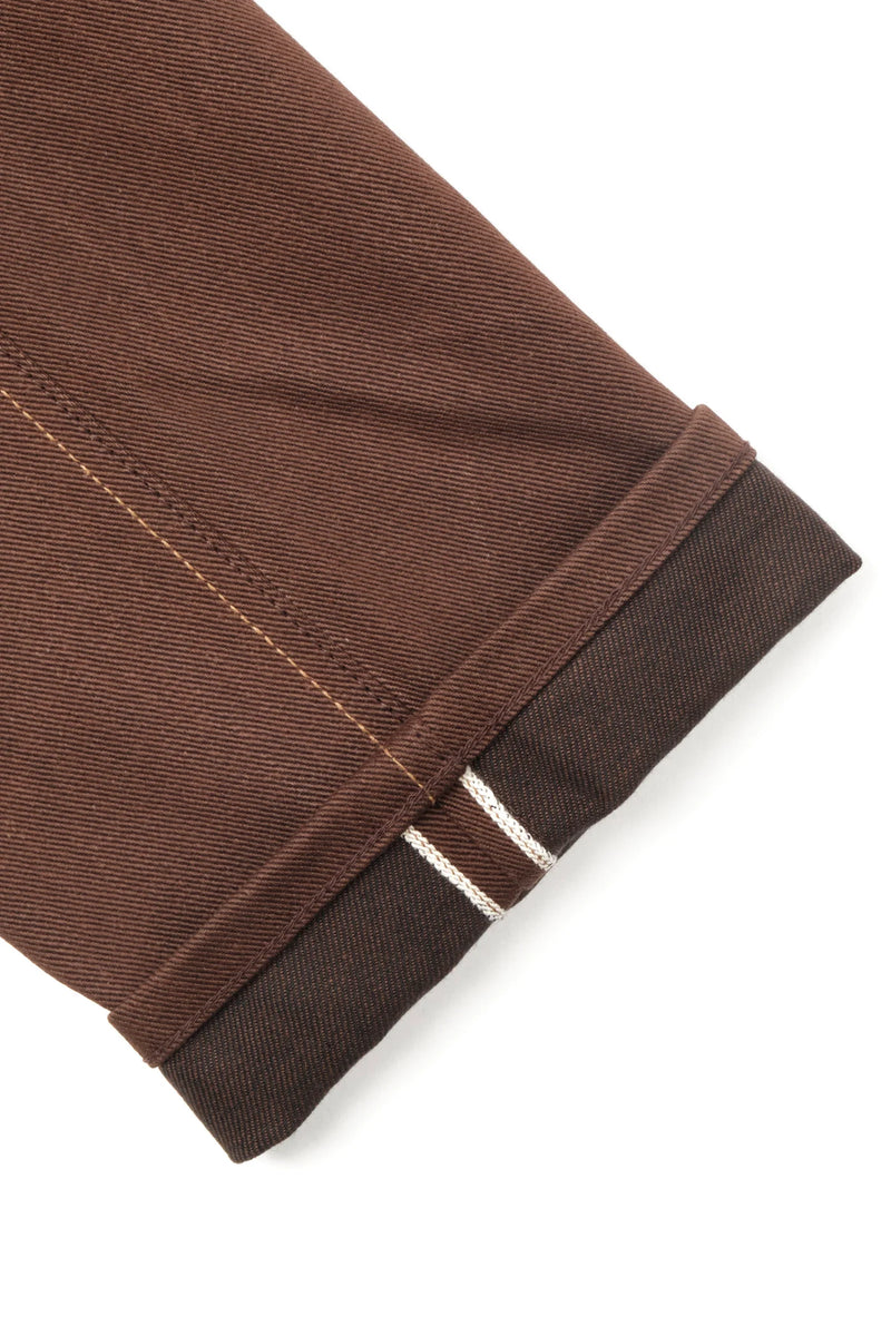 Rios Slim Straight | 15 oz. Dark Brown | Freenote Cloth