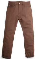 Rios Slim Straight | 15 oz. Dark Brown | Freenote Cloth