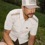 Amarillo S/S Shirt | White Wash | Seager Co.