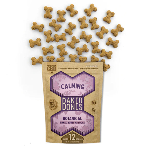 CBD Dog Bones | Calming Botanical Blend | Baked Bones