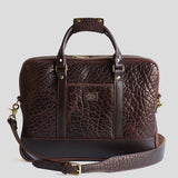 Bison Slim Briefcase #551 | Brown | Coronado Leather