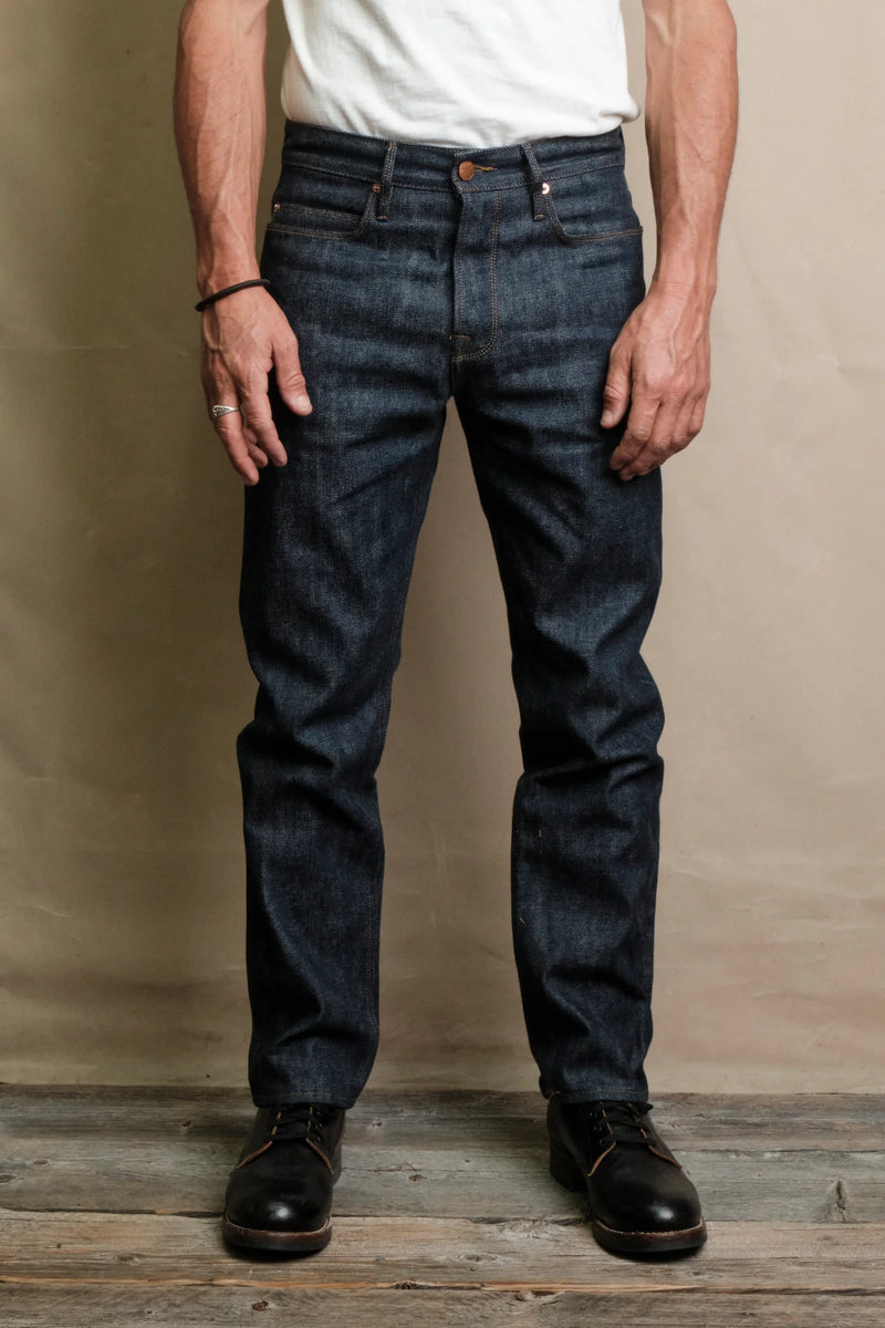 Portola Classic Taper | 13 oz Indigo Denim | Freenote Cloth