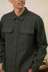 Pointer Overshirt | Dark Sage | Bridge & Burn
