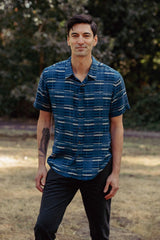 Emerson Slim Shirt | Stormcrest Stripe | Bridge & Burn