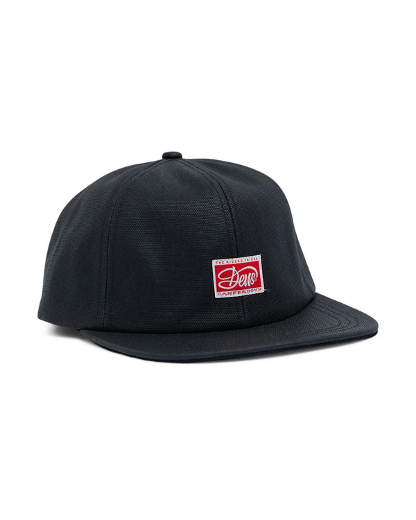 Ontario Canvas Cap | Black | Deus Ex Machina