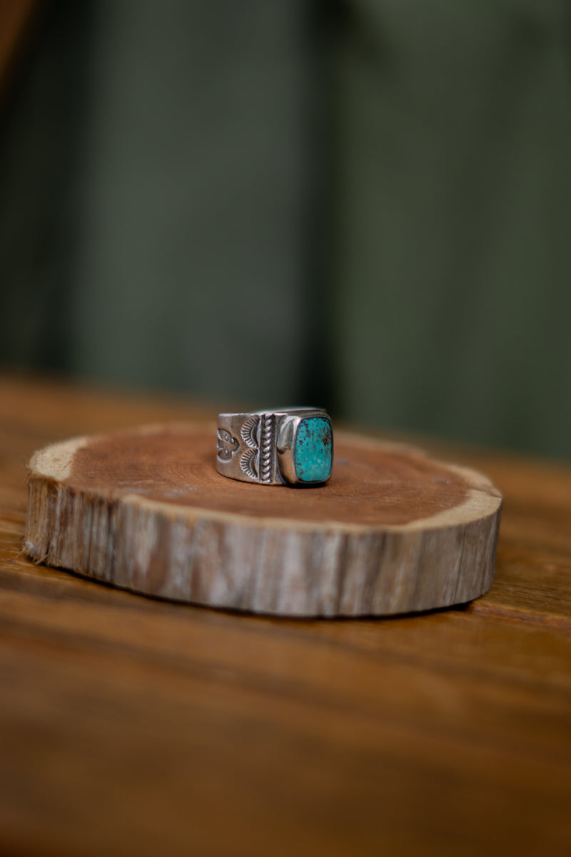 Signature Single Stone Ring | Turquoise | Red Rabbit Trading Co.